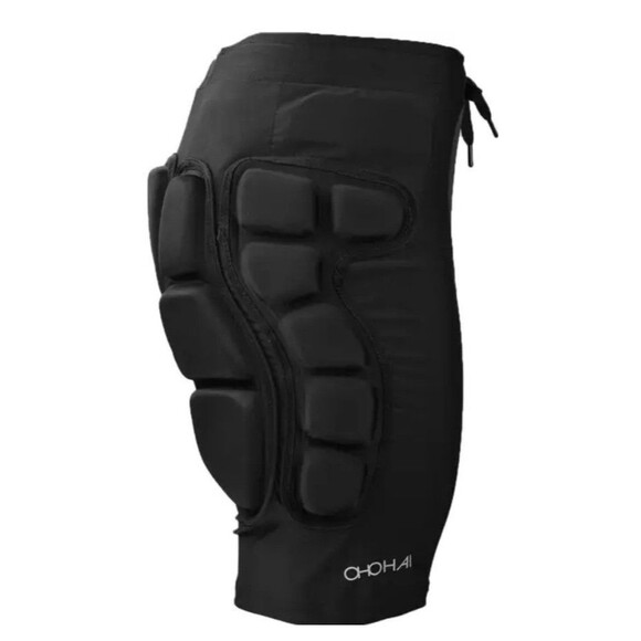 OHOHAI Padded Sports Shorts Hip Protective 0.98'' Extra Thick 3D, Black, S BIN 1 - Picture 3 of 11